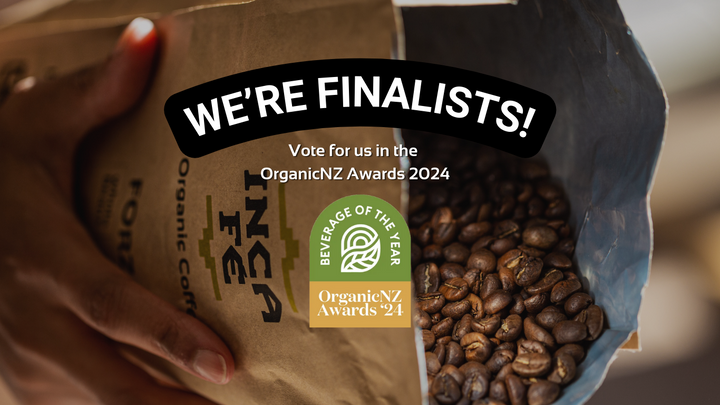 People's Choice  OrganicNZ Awards 2024  - Beverage of the year Finalists!