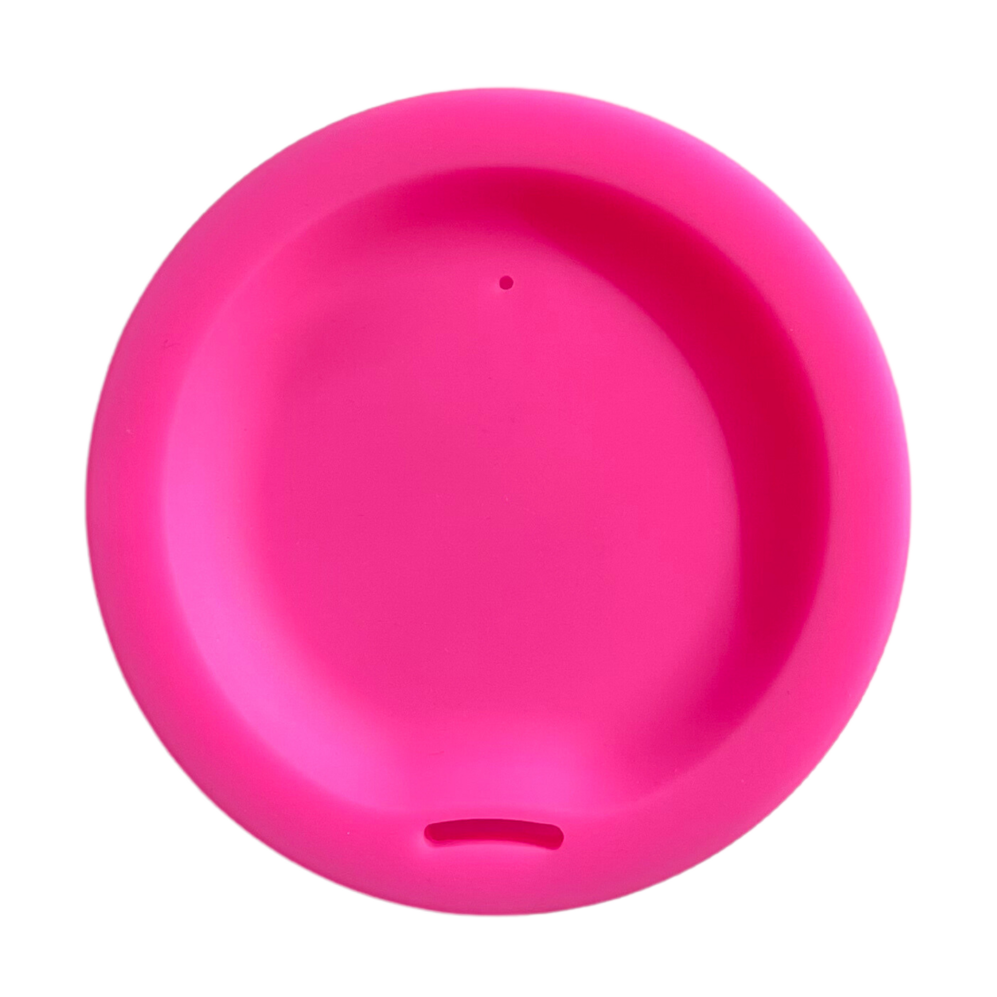 4evercup silicone lid, bright pink