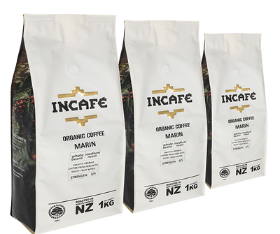 SAVER!!!      MARIN ESTATE 3 x 1kg Beans.         You save on coffee - we save on freight.