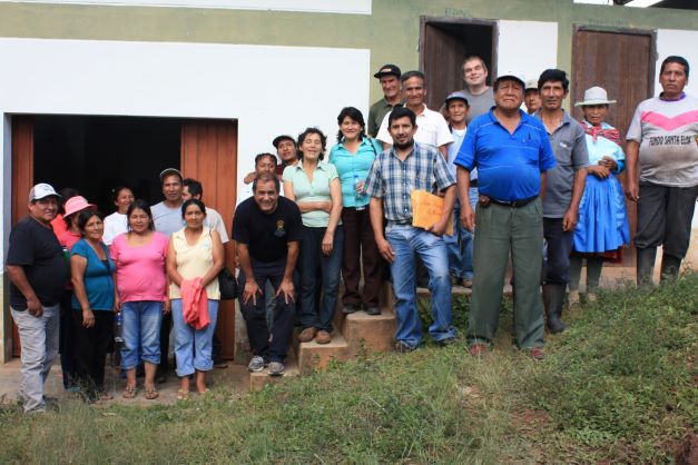 Coffee farmer in Peru