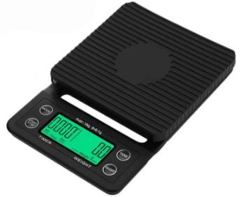Black Benchtop Scales
