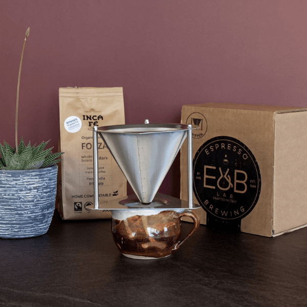Coffee Dripper Stainless Steel 1-4 Cup - E&B Lab