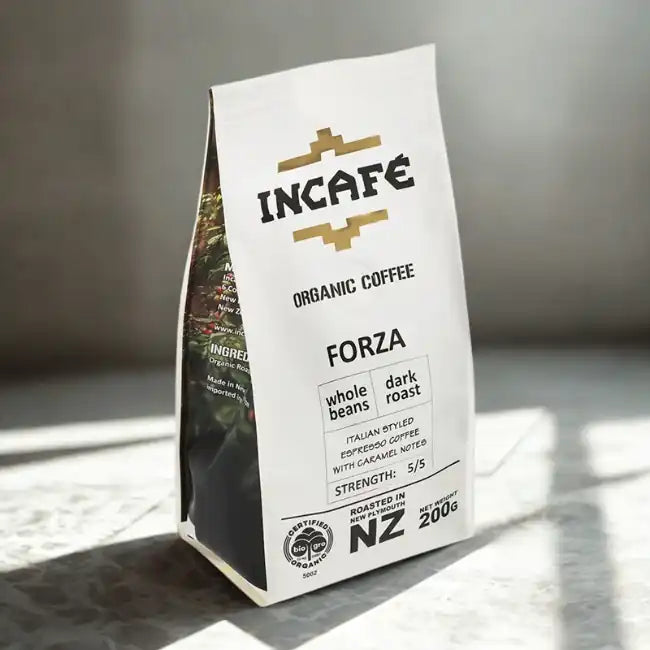 Forza organic coffee – dark roast India (Kerala)