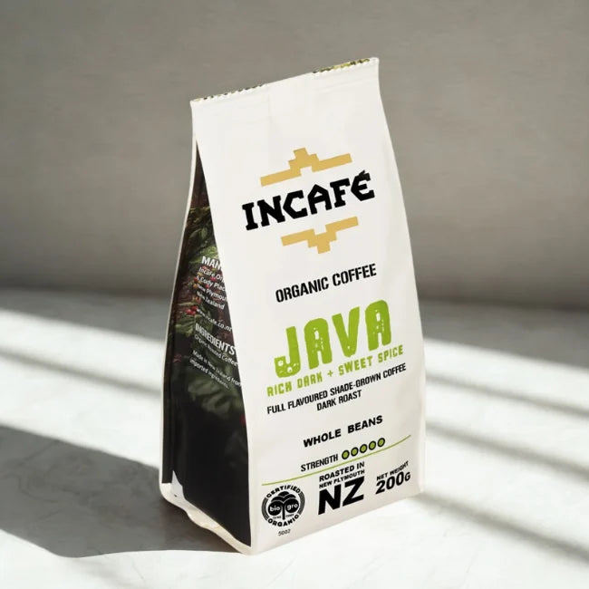 Java organic coffee – dark roast Sumatra
