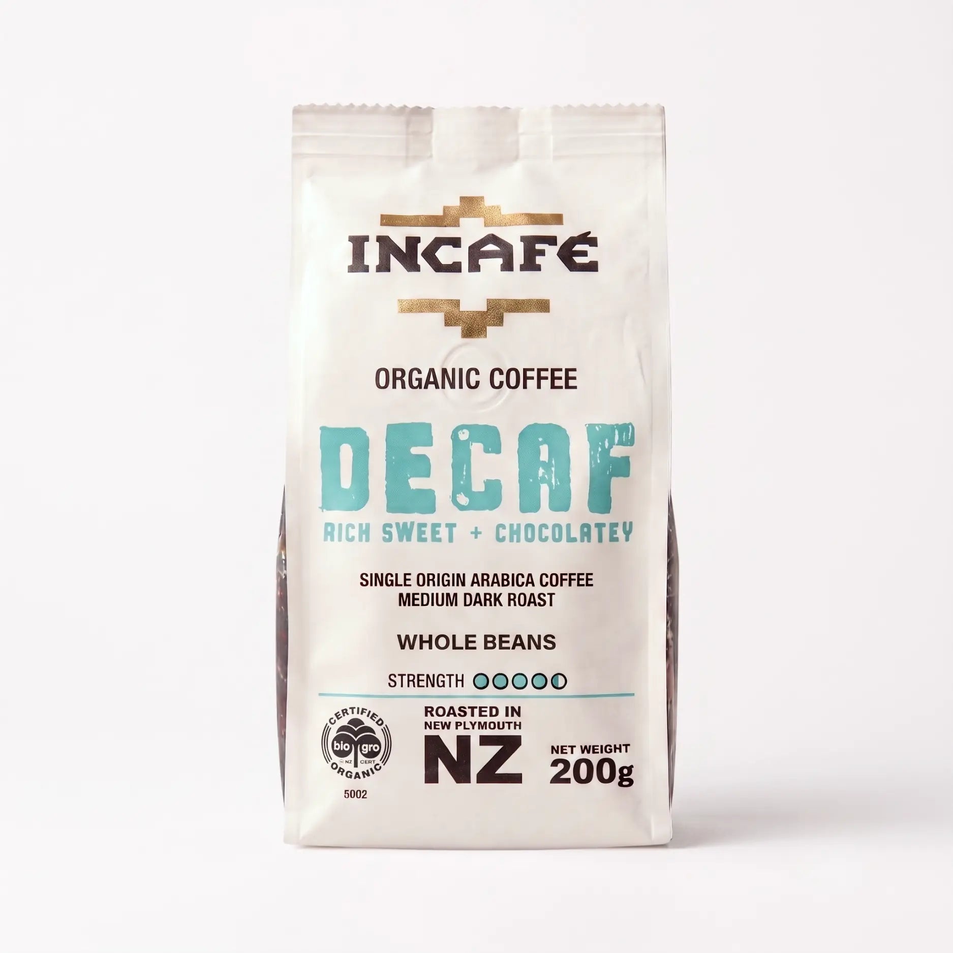 Decaf organic coffee